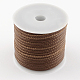 Imitation Leather Round Cords with Cotton Cords inside US-LC-R008-02-3