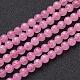 Natural Rose Quartz Beads Strands US-GSR6mmC034-2