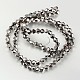 Faceted Bicone Electroplate Glass Beads Strands US-EGLA-P016-4mm-F06-2