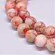 Natural Red Netstone Beads Strands US-G-F352-6mm-1