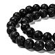 Natural Lava Rock Round Bead Strands US-G-M169-8mm-03-3
