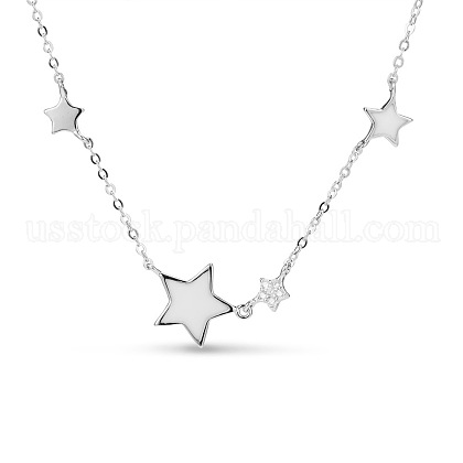 SHEGRACE Hot Trending 925 Sterling Silver Necklace US-JN79A-1