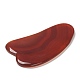 Dyed & Heated Natural Agate Gua Sha Boards US-AJEW-H112-01-2