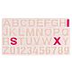 Number and Letter Design DIY Silicone Molds US-AJEW-P042-03-7