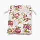 Polycotton(Polyester Cotton) Packing Pouches Drawstring Bags US-ABAG-T006-A10-3