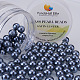 Pearlized Glass Pearl Round Beads US-HY-PH0001-10mm-077-1