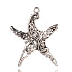Starfish  Alloy Big Pendants US-PALLOY-I111-30AS-1