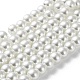 Baking Painted Pearlized Glass Pearl Round Bead Strands US-HY-Q003-6mm-01-2