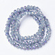 Electroplate Glass Beads Strands US-EGLA-A034-J10mm-G03-2