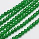 Natural & Dyed Malaysia Jade Bead Strands US-G-A146-6mm-A06-1