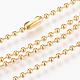 304 Stainless Steel Ball Chain Necklace US-MAK-R012-02G-1