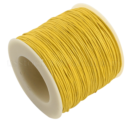 Eco-Friendly Waxed Cotton Thread Cords US-YC-R008-1.0mm-110-1