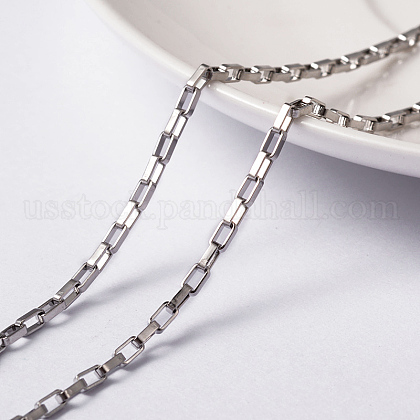 304 Stainless Steel Box Chains US-CHS-L014-09P-1