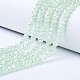 Electroplate Glass Beads Strands US-EGLA-A034-J8mm-B03-1