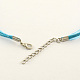 Multi-strand Necklace Cord for Jewelry Making US-NJEW-R218-M-4