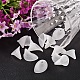 Frosted Acrylic Calla Lily Flower Beads for Chunky Necklace Jewelry US-X-PAF011Y-1-3