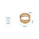 Iron Split Rings Sets US-IFIN-PH0001-6mm-12S-2
