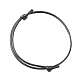 Korean Waxed Polyester Cord Bracelet Making US-AJEW-JB00011-19-3