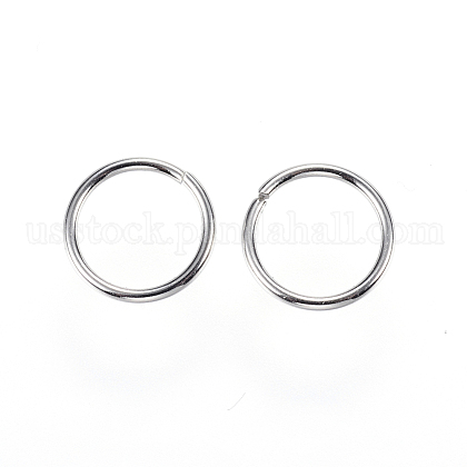 304 Stainless Steel Jump Rings US-STAS-E147-40P-10mm-1