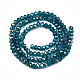Electroplate Glass Beads Strands US-EGLA-A034-T4mm-B25-2