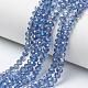 Electroplate Glass Beads Strands US-EGLA-A034-T10mm-I12-1