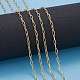 Soldered Brass Paperclip Chains US-CHC-G005-03G-7