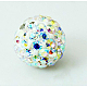 Pave Disco Ball Beads US-RB-H258-8MM-101-A-1