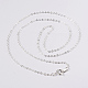 Brass Cable Chain Necklace US-SW028-S-2