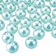 Pearlized Glass Pearl Round Beads US-HY-PH0001-10mm-034-2