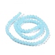 Electroplate Glass Beads Strands US-EGLA-A034-J8mm-L06-2
