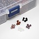 1 Box Dark Color 6/0 Glass Seed Beads US-SEED-X0020-B-3