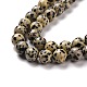 Natural Dalmatian Jasper Beads Strands US-G-Q462-10mm-30-5
