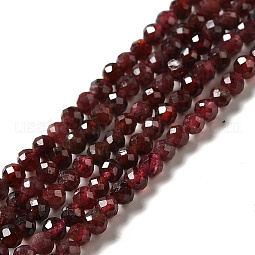 Natural Garnet Beads Strands US-G-I341-09B