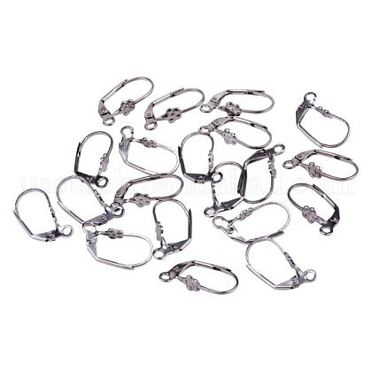 304 Stainless Steel Leverback Earring Findings US-STAS-PH0002A-03P-1