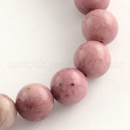 Natural Rhodonite Beads Strands US-G-R257-4mm-1