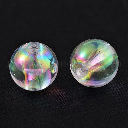 Eco-Friendly Transparent Acrylic Beads US-PL734-2-1