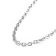 304 Stainless Steel Necklaces US-NJEW-E080-13P-01-2