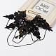 Gothic Retro Hollow Lace Flower Collar Necklaces US-NJEW-JL129-2