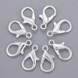 Zinc Alloy Lobster Claw Clasps US-E107-S
