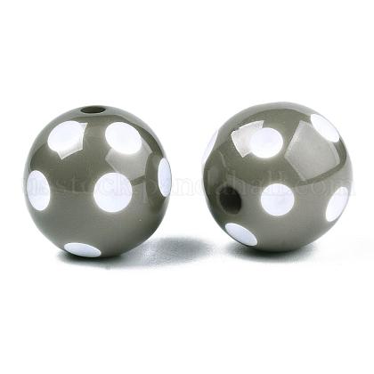 Chunky Bubblegum Acrylic Beads US-SACR-S146-20mm-12-1