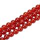 Round Natural Carnelian Beads Strands US-G-PH0013-8mm-2
