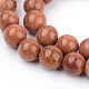 Synthetic Goldstone Beads Strands US-G-Q462-10mm-27-1