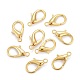 Zinc Alloy Lobster Claw Clasps US-X-E107-G-2
