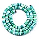 Handmade Polymer Clay Beads Strands US-CLAY-R089-6mm-094-2