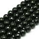 Natural Black Tourmaline Beads Strands US-G-C073-8mm-2-1