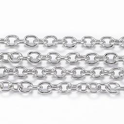 304 Stainless Steel Cable Chains US-CHS-H009-25P