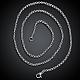 316L Surgical Stainless Steel Rolo Chain Necklaces for Men US-NJEW-BB07991-22-2