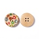 Round Painted 4-hole Basic Sewing Button US-NNA0Z9A-3