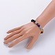 Stretch Buddhist Jewelry Multi-Color Gemstone Chakra Bracelets US-BJEW-JB01687-4