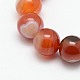 Natural Striped Agate/Banded Agate Stretchy Bracelets US-BJEW-G428-6mm-06-3